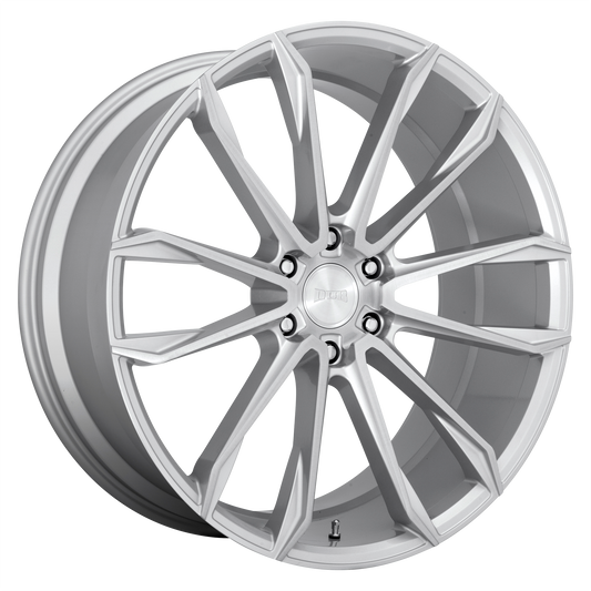 CLOUT 24x10 6x135.00 GLOSS SILVER BRUSHED (30 mm) - Tires and Engine Performance