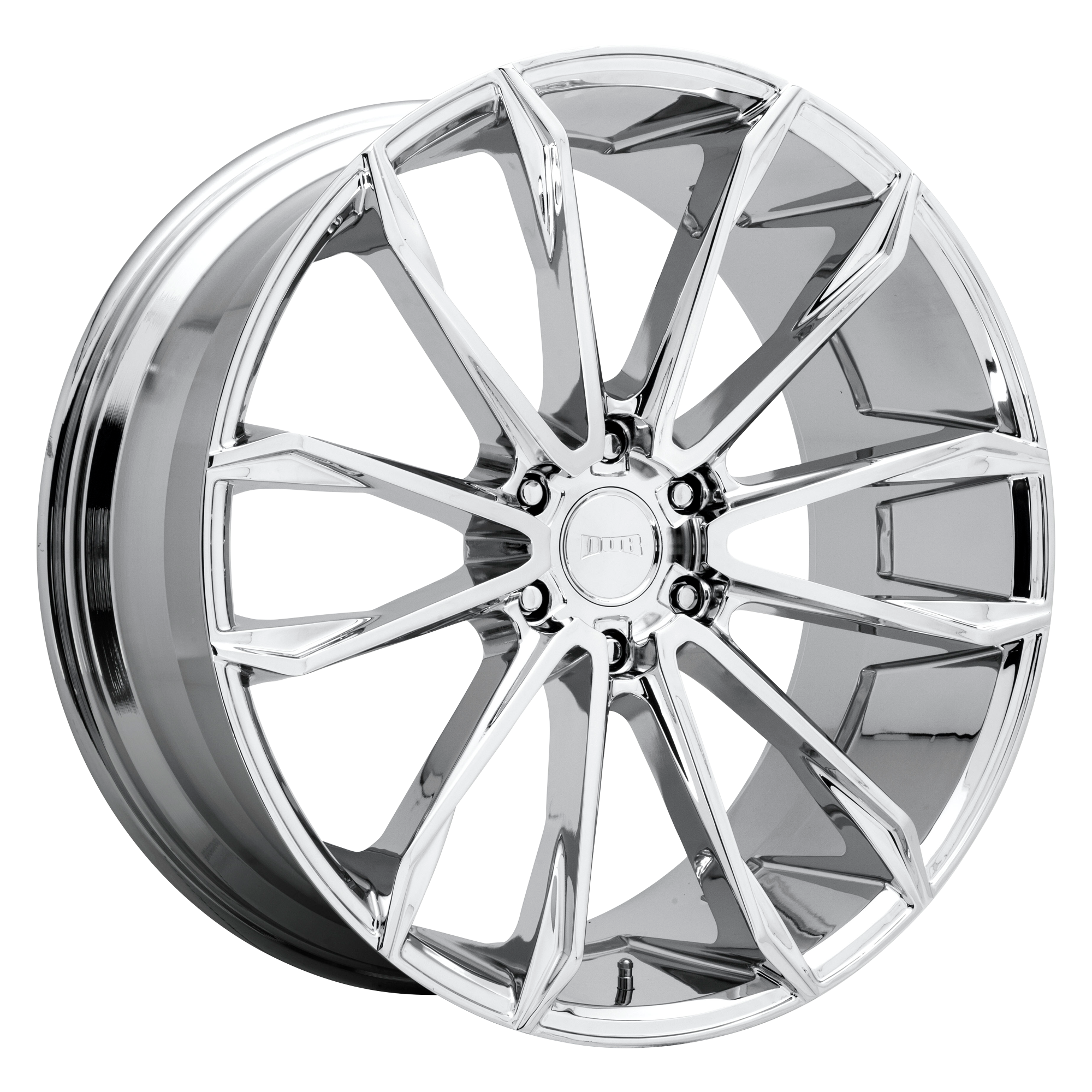 CLOUT 24x10 6x135.00 CHROME PLATED (30 mm) - Tires and Engine Performance