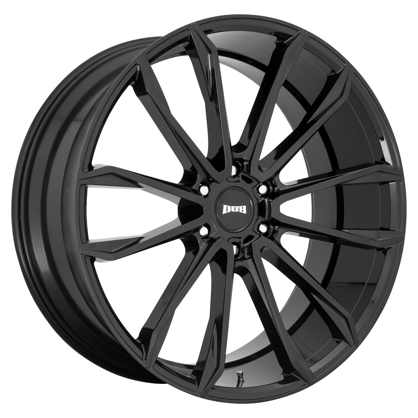 CLOUT 24x10 6x135.00 GLOSS BLACK (30 mm) - Tires and Engine Performance
