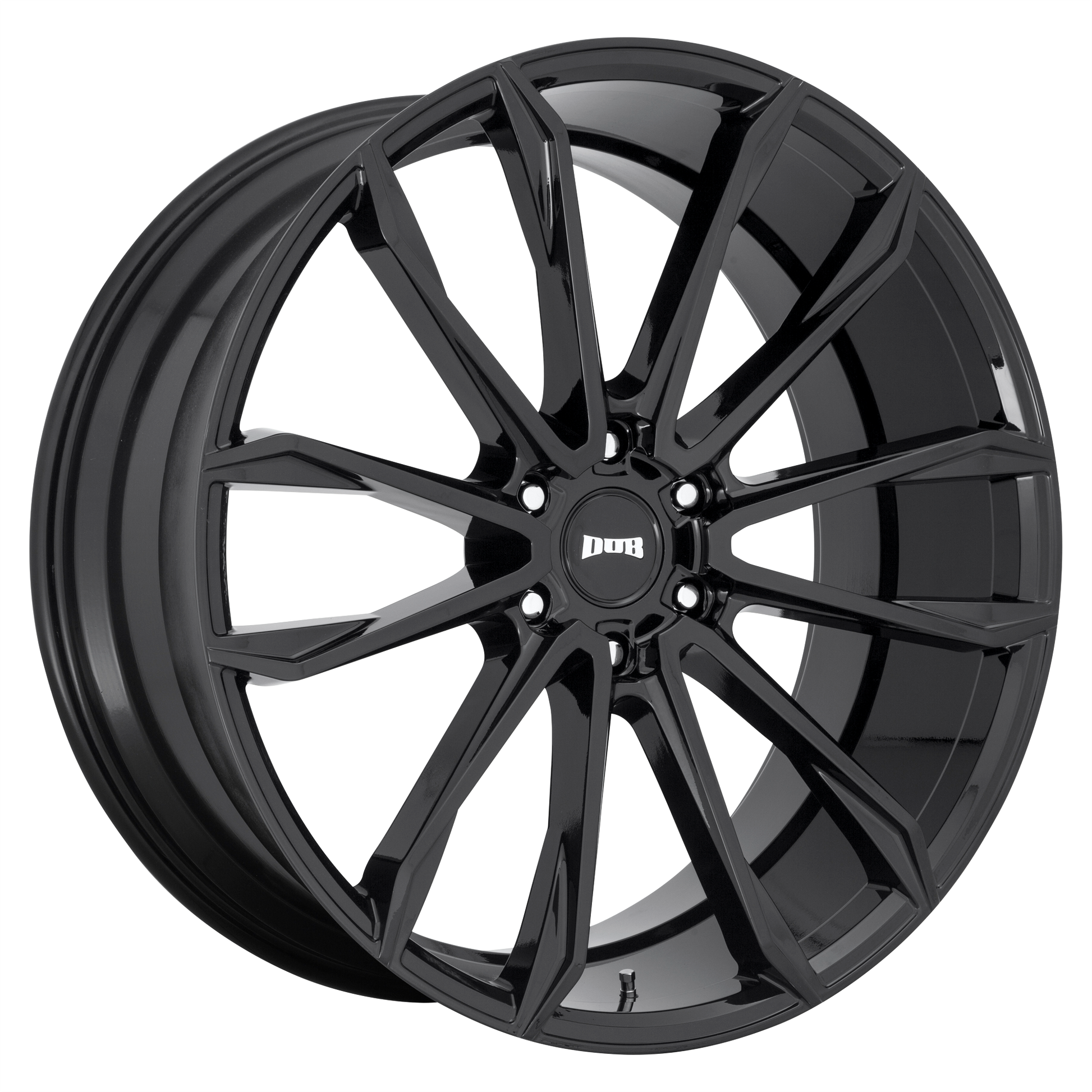 CLOUT 24x10 6x135.00 GLOSS BLACK (30 mm) - Tires and Engine Performance
