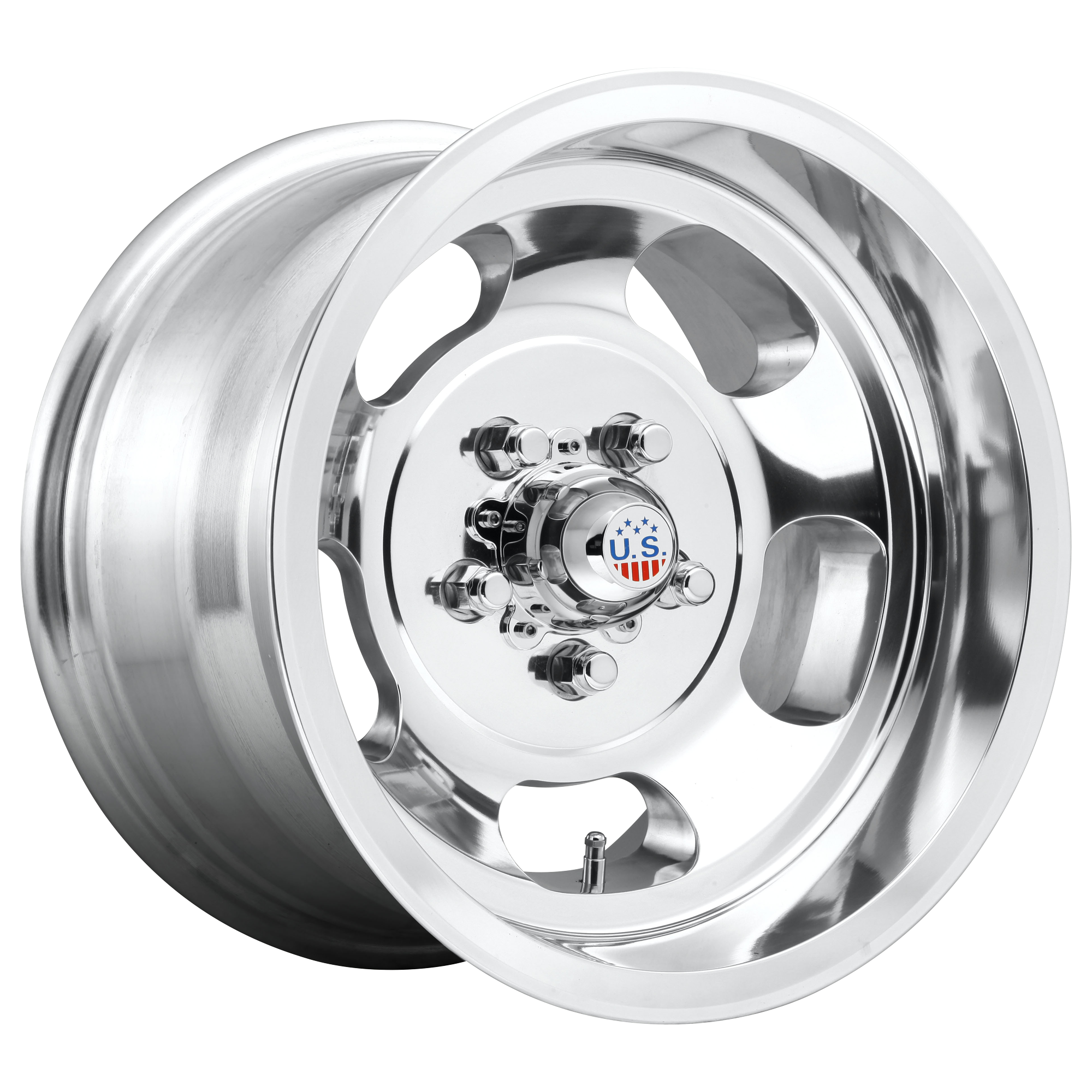 INDY 15x10 5x139.70 HIGH LUSTER POLISHED (-50 mm) - Tires and Engine Performance