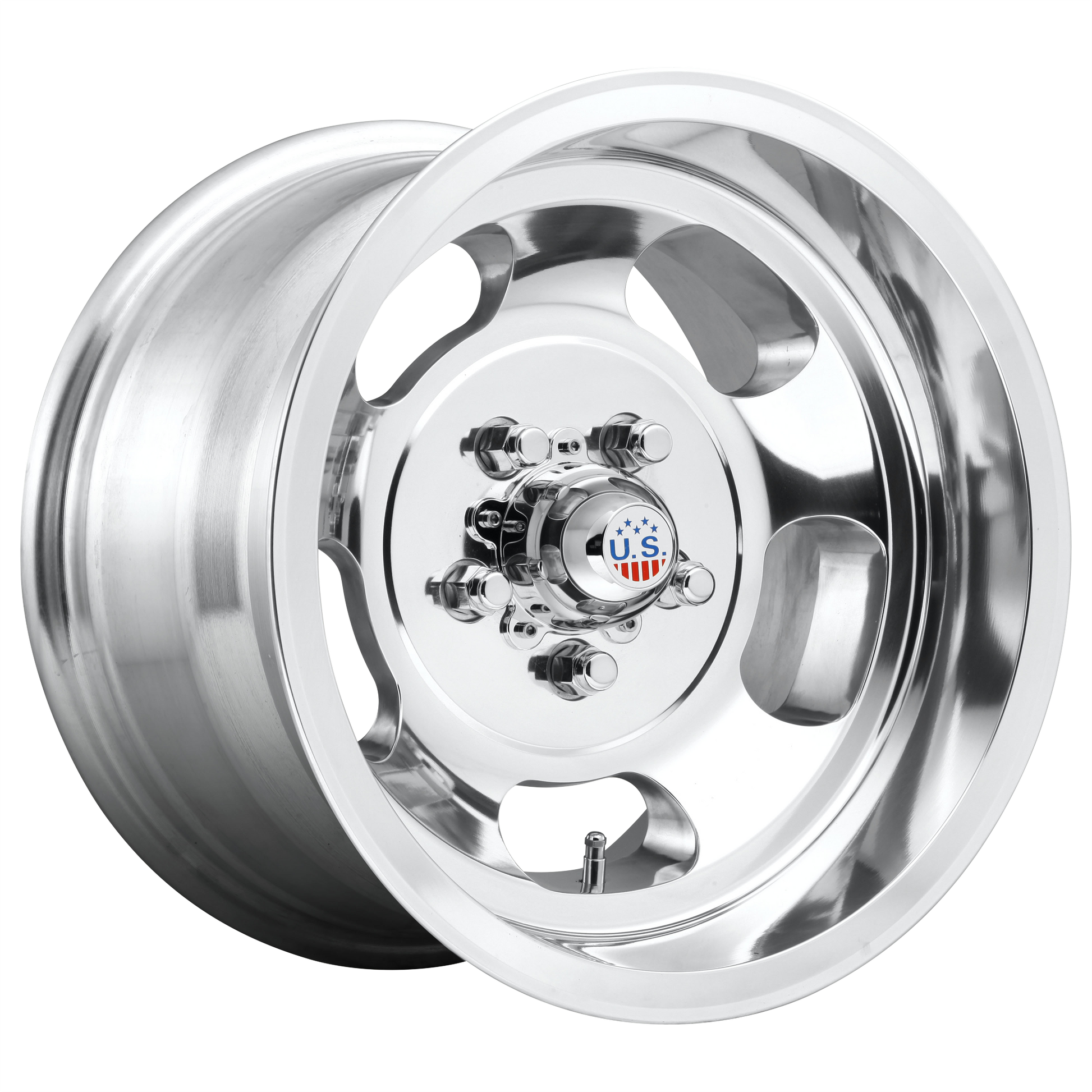 INDY 15x7 5x114.30 HIGH LUSTER POLISHED (-5 mm) - Tires and Engine Performance