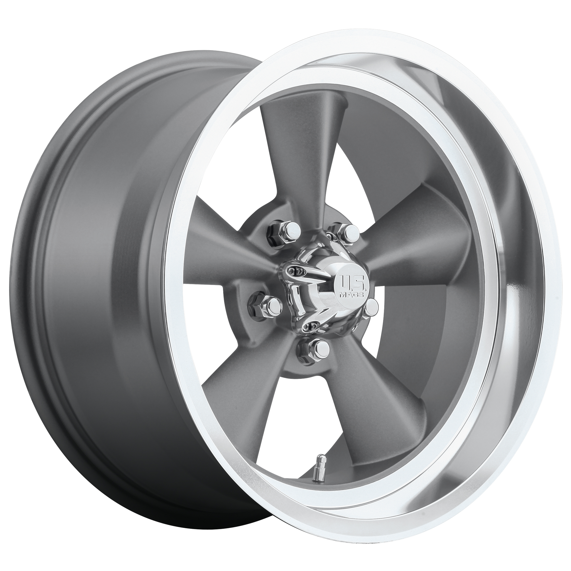 STANDARD 17x7 5x120.65 MATTE GUN METAL (1 mm) - Tires and Engine Performance