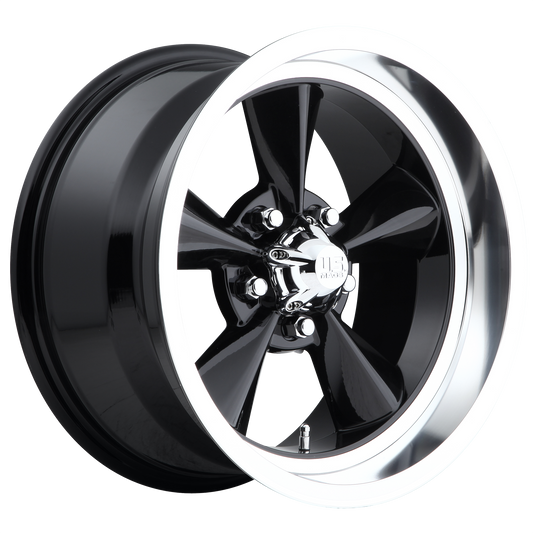 STANDARD 17x8 5x114.30 GLOSS BLACK (1 mm) - Tires and Engine Performance