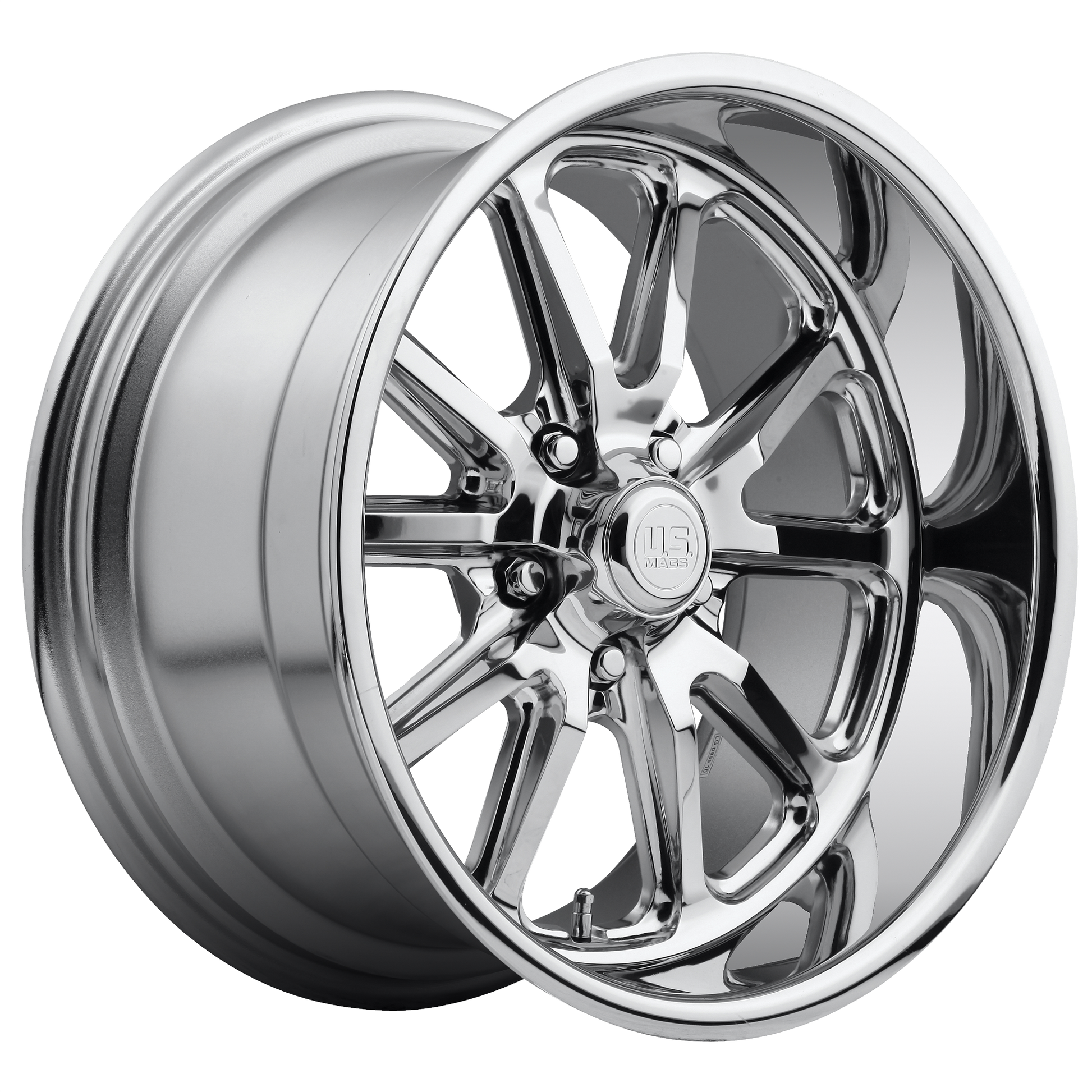 RAMBLER 17x8 5x120.65 CHROME PLATED (1 mm) - Tires and Engine Performance