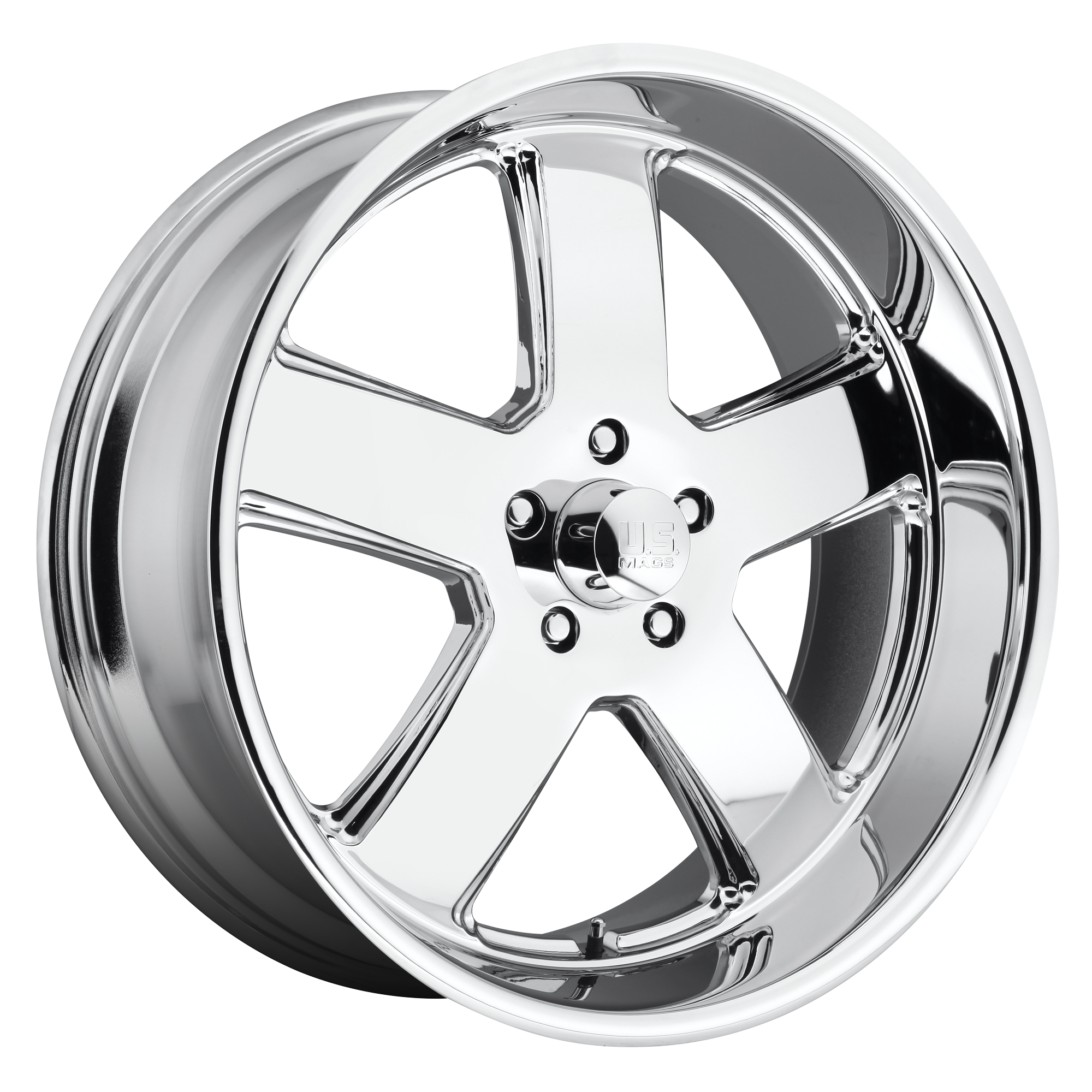 HUSTLER 20x9.5 5x120.65 CHROME PLATED (1 mm) - Tires and Engine Performance