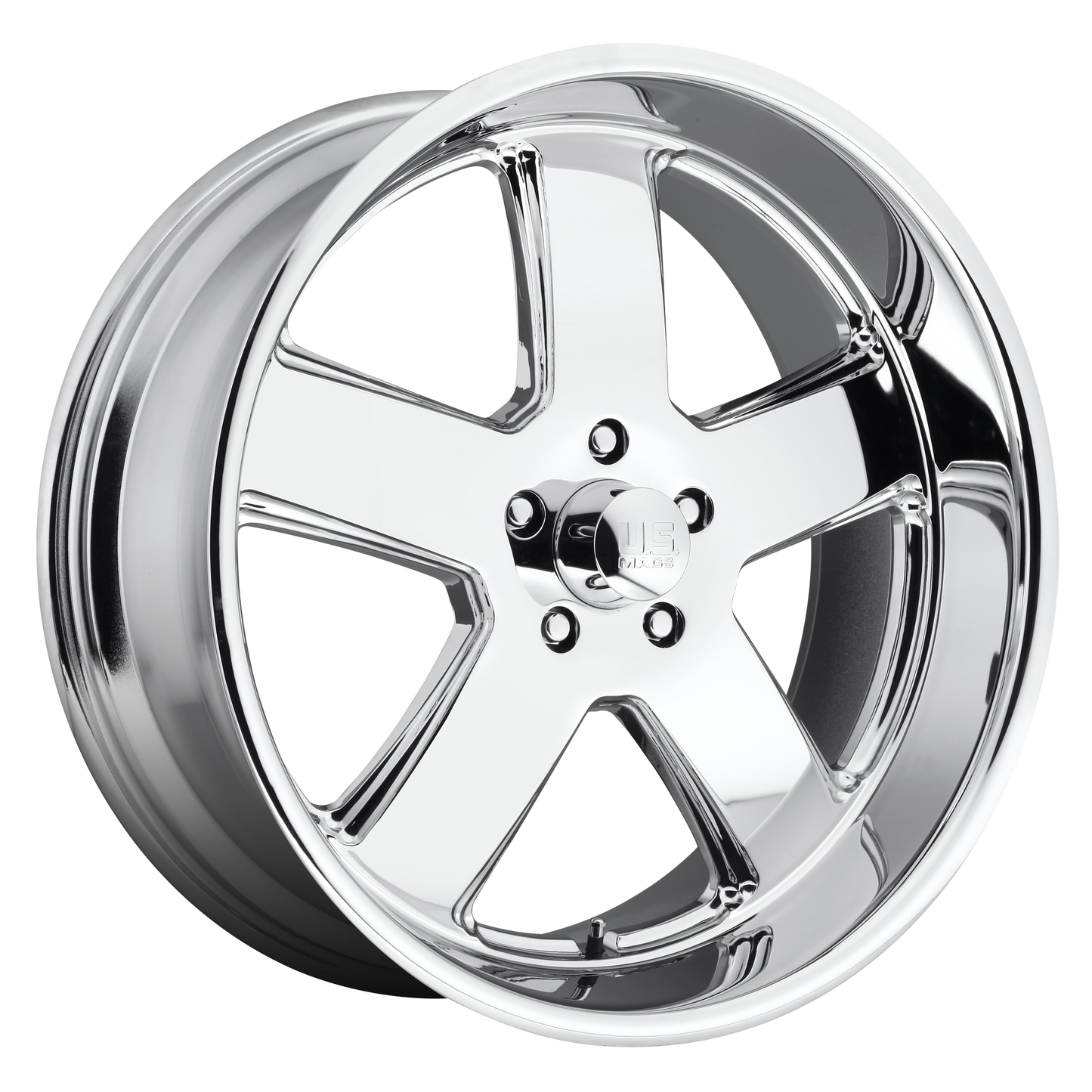 HUSTLER 20x9.5 5x127.00 CHROME PLATED (1 mm) - Tires and Engine Performance