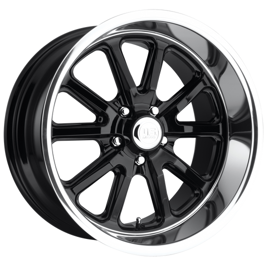 RAMBLER 18x9.5 5x114.30 GLOSS BLACK (1 mm) - Tires and Engine Performance