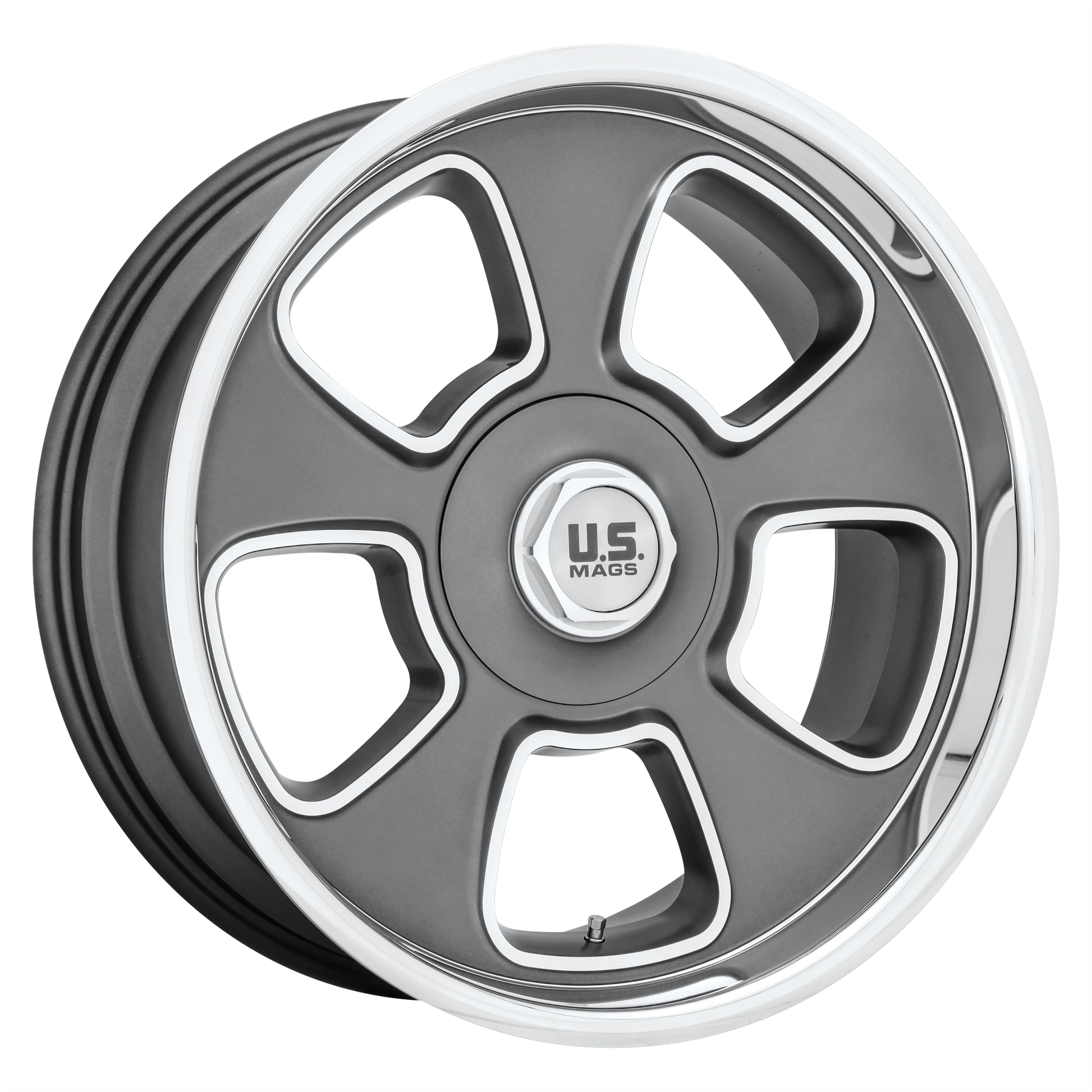BOULEVARD 20x8 5x127.00/5x135.00 MATTE GUN METAL (1 mm) - Tires and Engine Performance