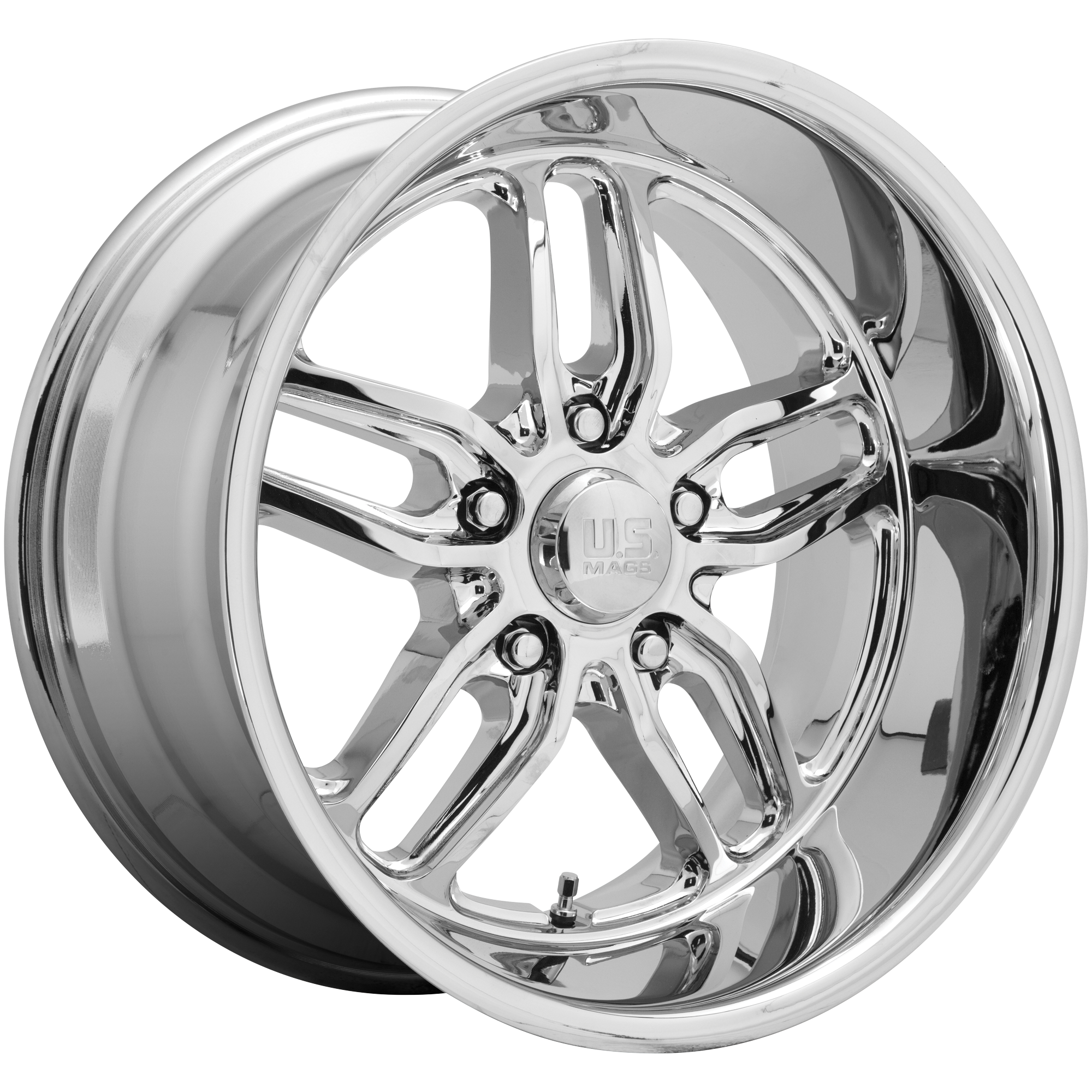 CTEN 20x8.5 5x120.65 CHROME PLATED (7 mm) - Tires and Engine Performance