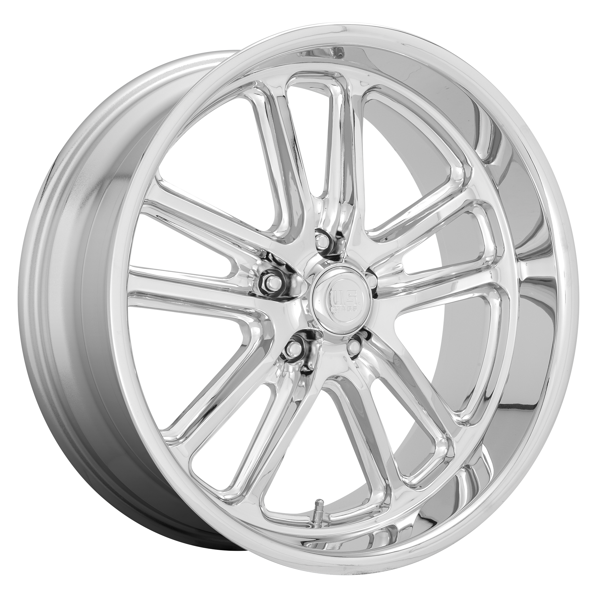 BULLET 20x8 5x127.00 CHROME (1 mm) - Tires and Engine Performance