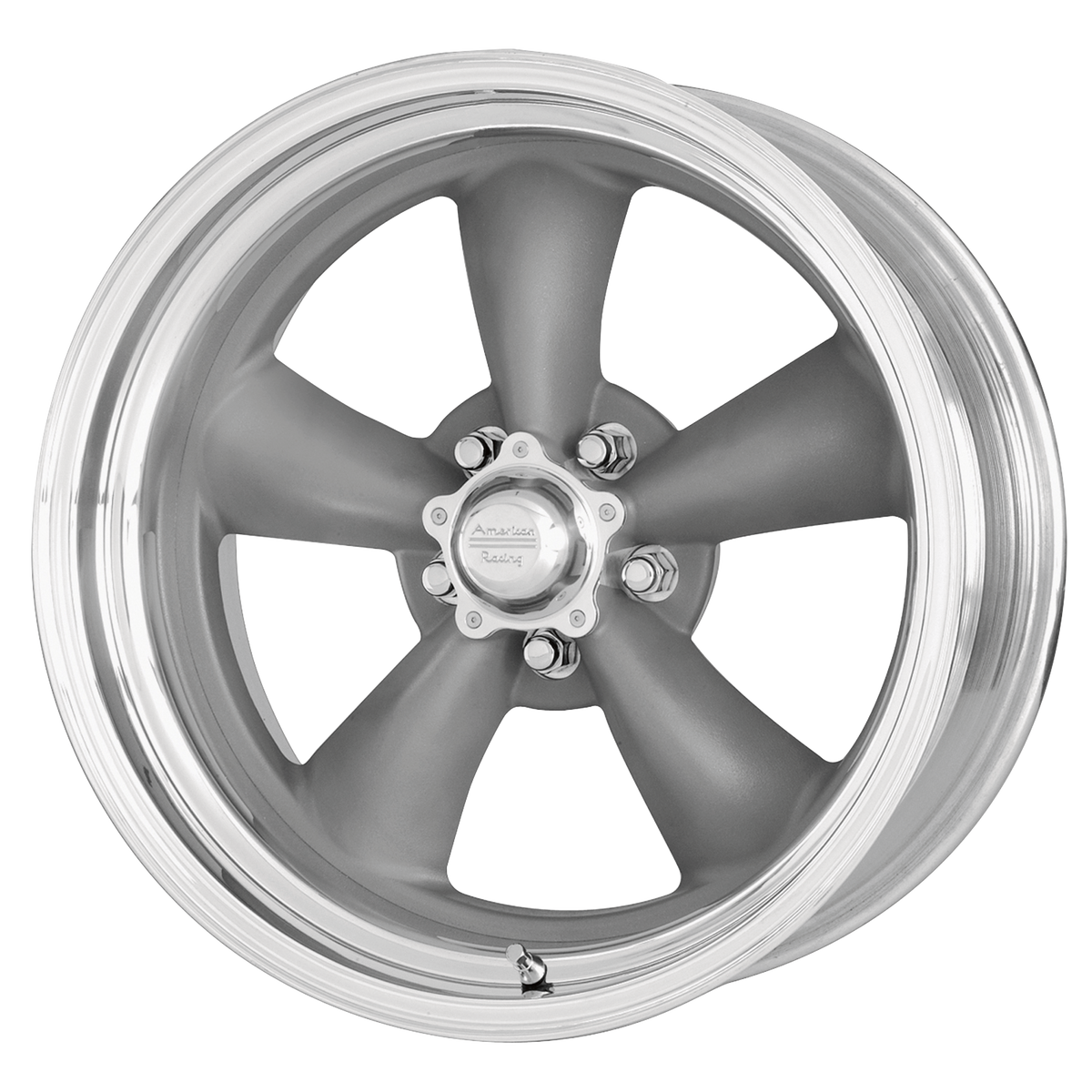 CLASSIC TORQ THRUST II ONE PIECE 18x10 5x127.00 MAG GRAY W/ MACHINED LIP (6 mm) - Tires and Engine Performance