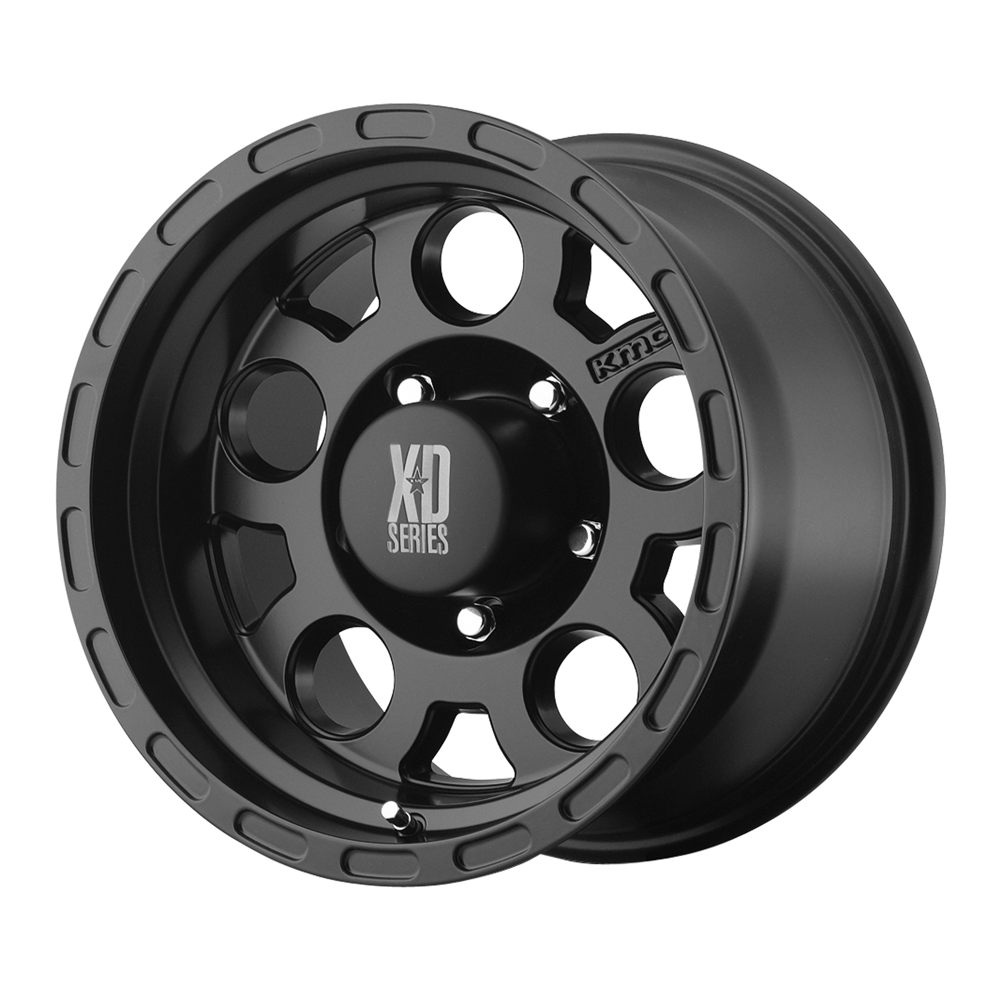 ENDURO 17x9 5x127.00 MATTE BLACK (-6 mm) - Tires and Engine Performance