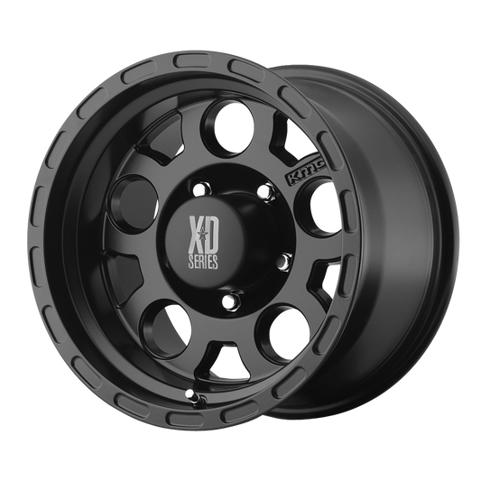 ENDURO 17x9 5x127.00 MATTE BLACK (-6 mm) - Tires and Engine Performance