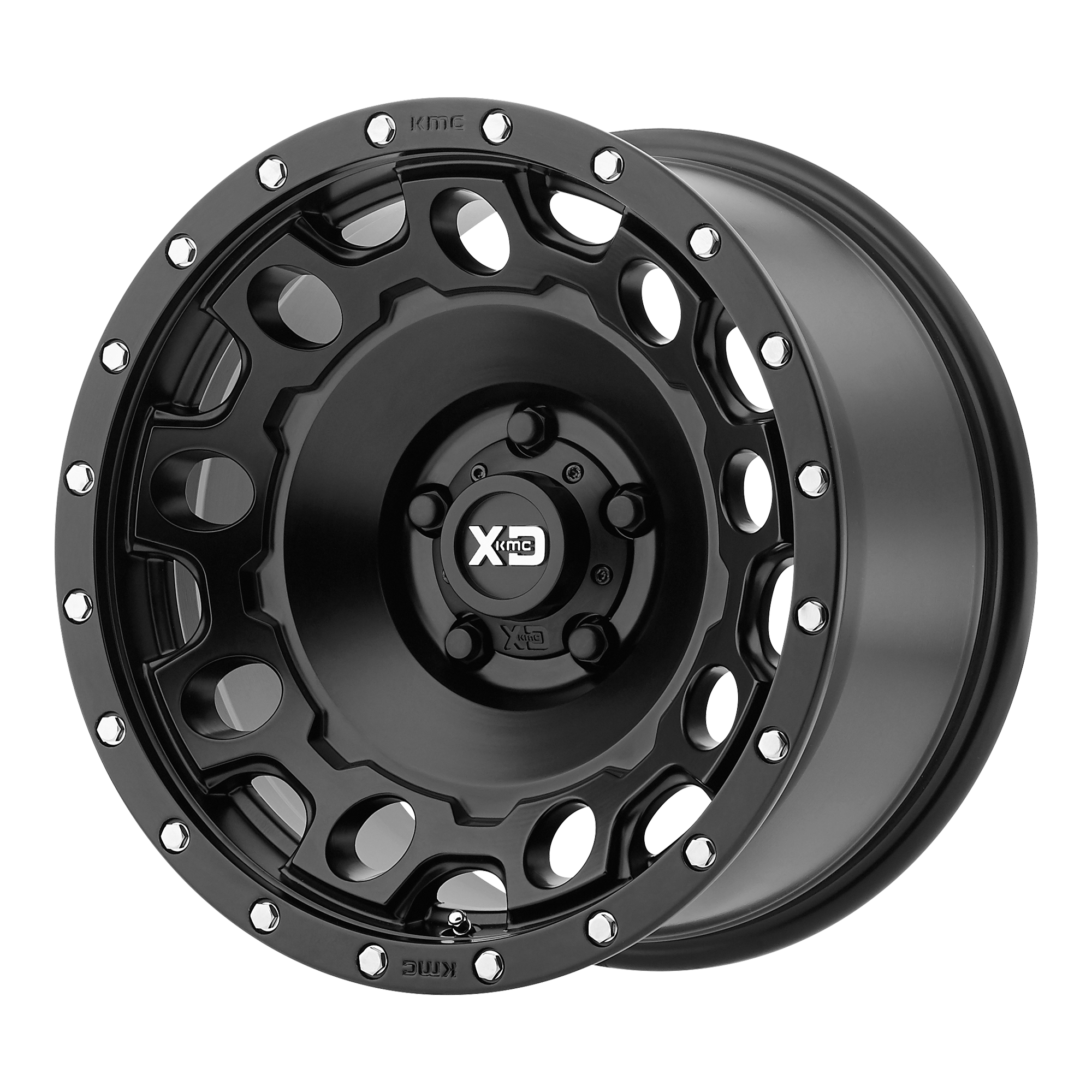 HOLESHOT 17x8.5 5x120.00 SATIN BLACK (34 mm) - Tires and Engine Performance