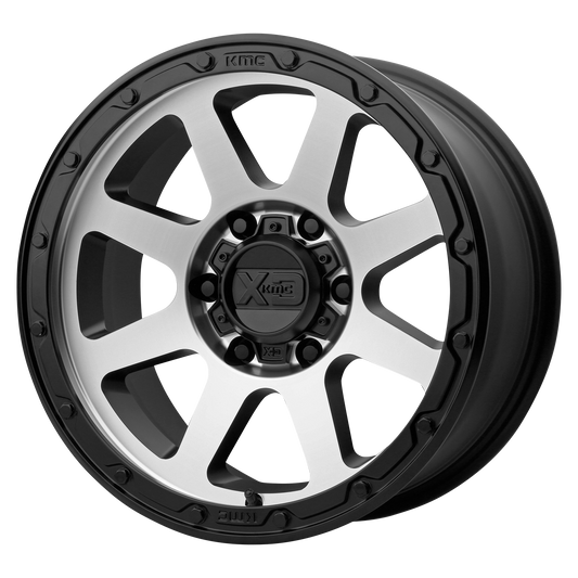 ADDICT 2 18x8.5 6x120.00 MATTE BLACK MACHINED (0 mm) - Tires and Engine Performance