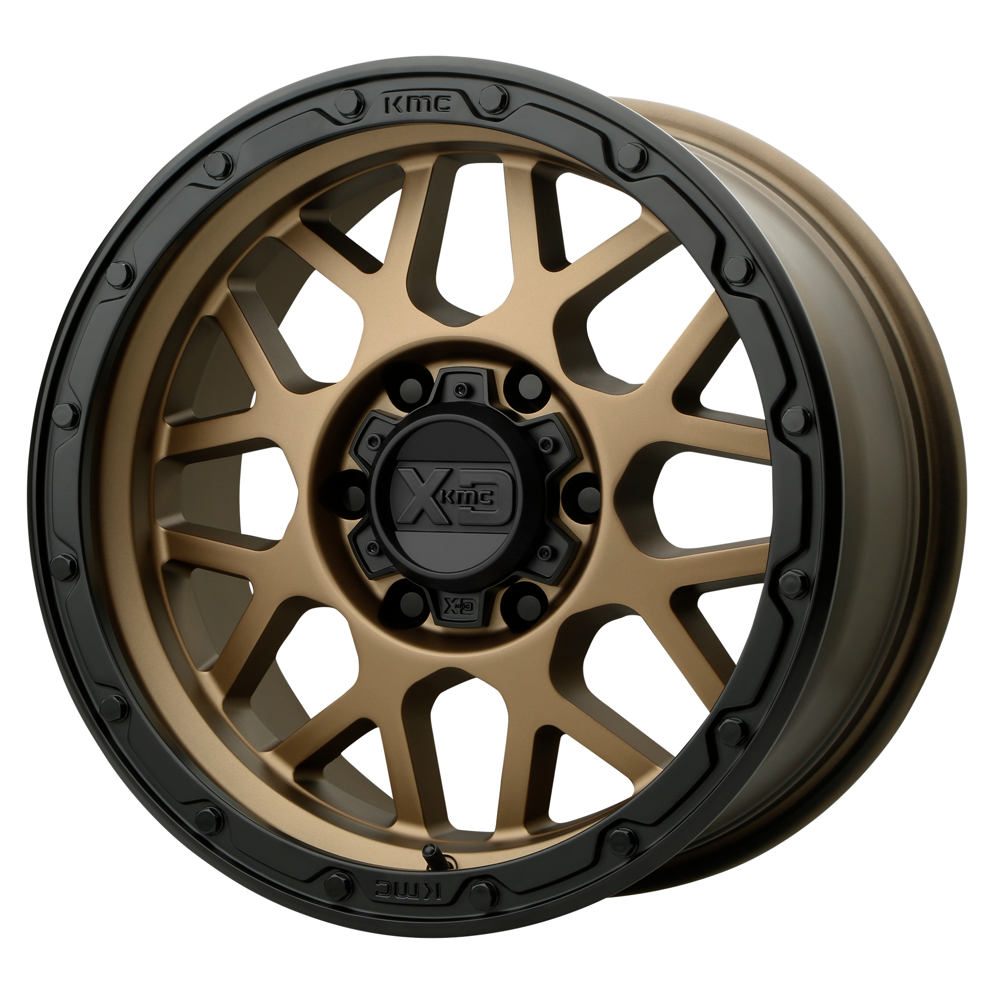 GRENADE OR 18x8.5 6x135.00 MATTE BRONZE W/ MATTE BLACK LIP (0 mm) - Tires and Engine Performance