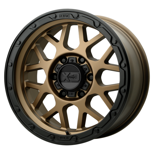 GRENADE OR 18x8.5 6x135.00 MATTE BRONZE W/ MATTE BLACK LIP (0 mm) - Tires and Engine Performance