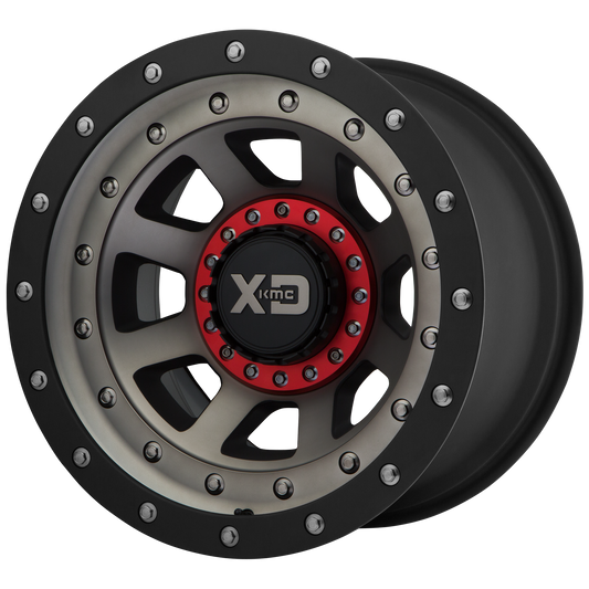 FMJ 17x9 5x127.00/5x139.70 SATIN BLACK W/ DARK TINT (-12 mm) - Tires and Engine Performance
