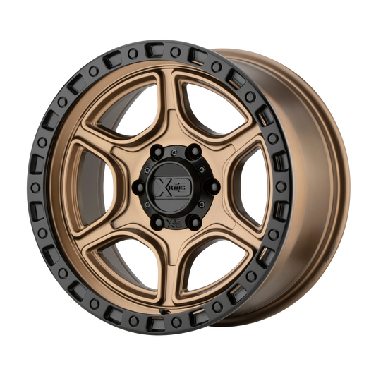 PORTAL 16x8 6x139.70 SATIN BRONZE W/ SATIN BLACK LIP (-6 mm) - Tires and Engine Performance