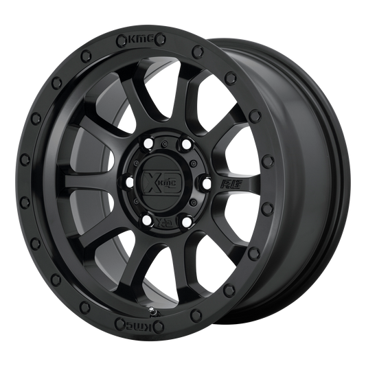 RG3 17x9 8x165.10 SATIN BLACK (18 mm) - Tires and Engine Performance