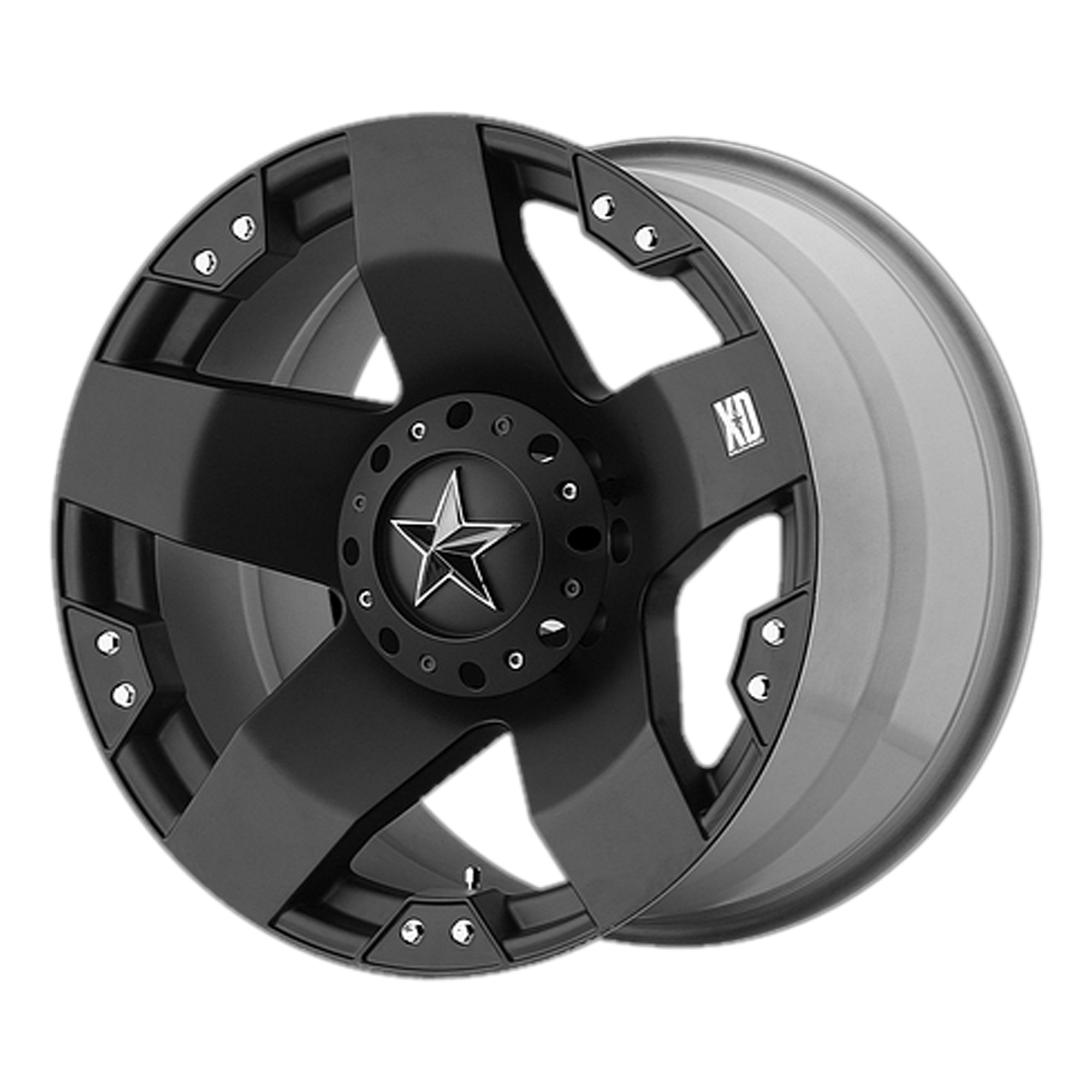 ROCKSTAR 17x8 5x114.30/5x127.00 MATTE BLACK (35 mm) - Tires and Engine Performance