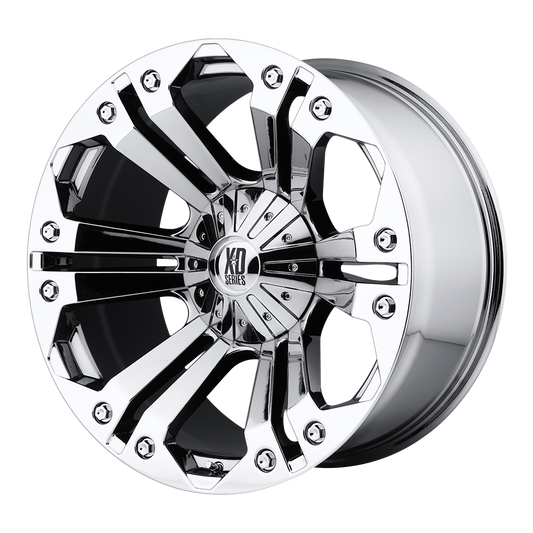 MONSTER 20x9 5x139.70/5x150.00 CHROME (18 mm) - Tires and Engine Performance