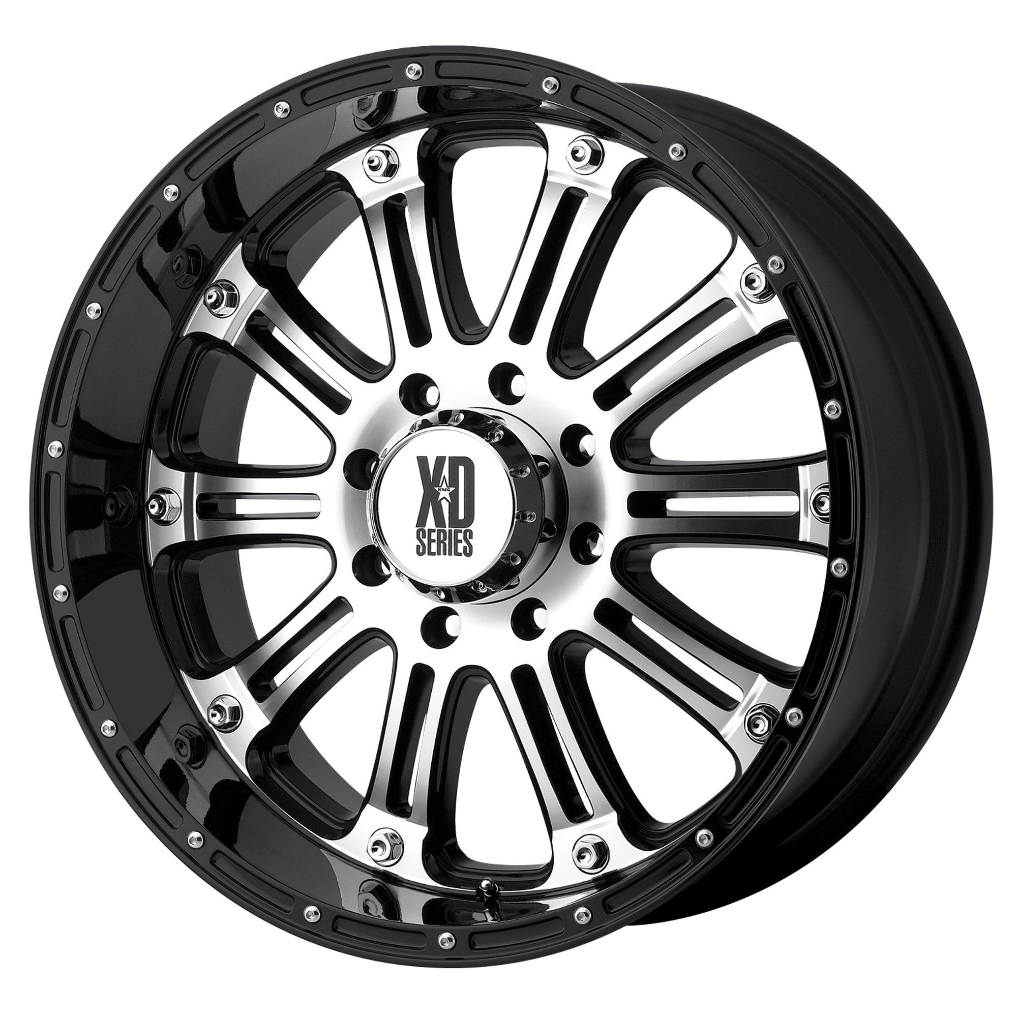 HOSS 20x9 5x150.00 GLOSS BLACK MACHINED (30 mm) - Tires and Engine Performance
