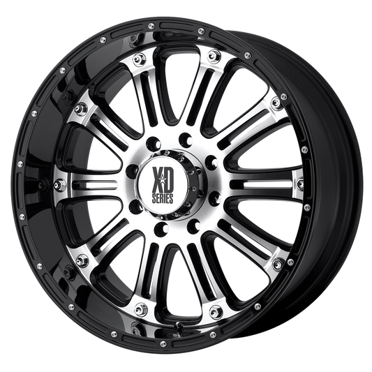HOSS 20x9 5x150.00 GLOSS BLACK MACHINED (30 mm) - Tires and Engine Performance