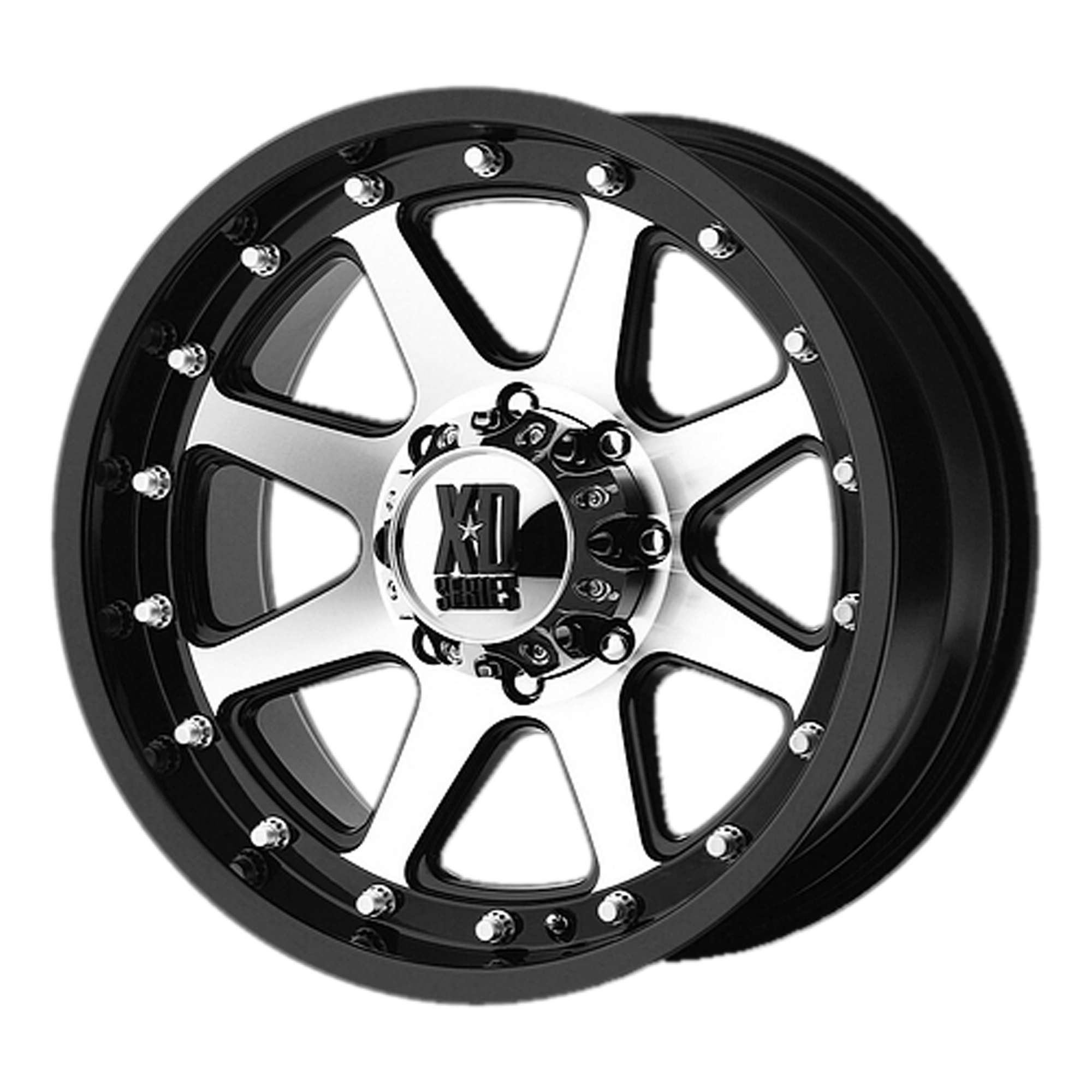 ADDICT 18x9 8x180.00 MATTE BLACK MACHINED (18 mm) - Tires and Engine Performance