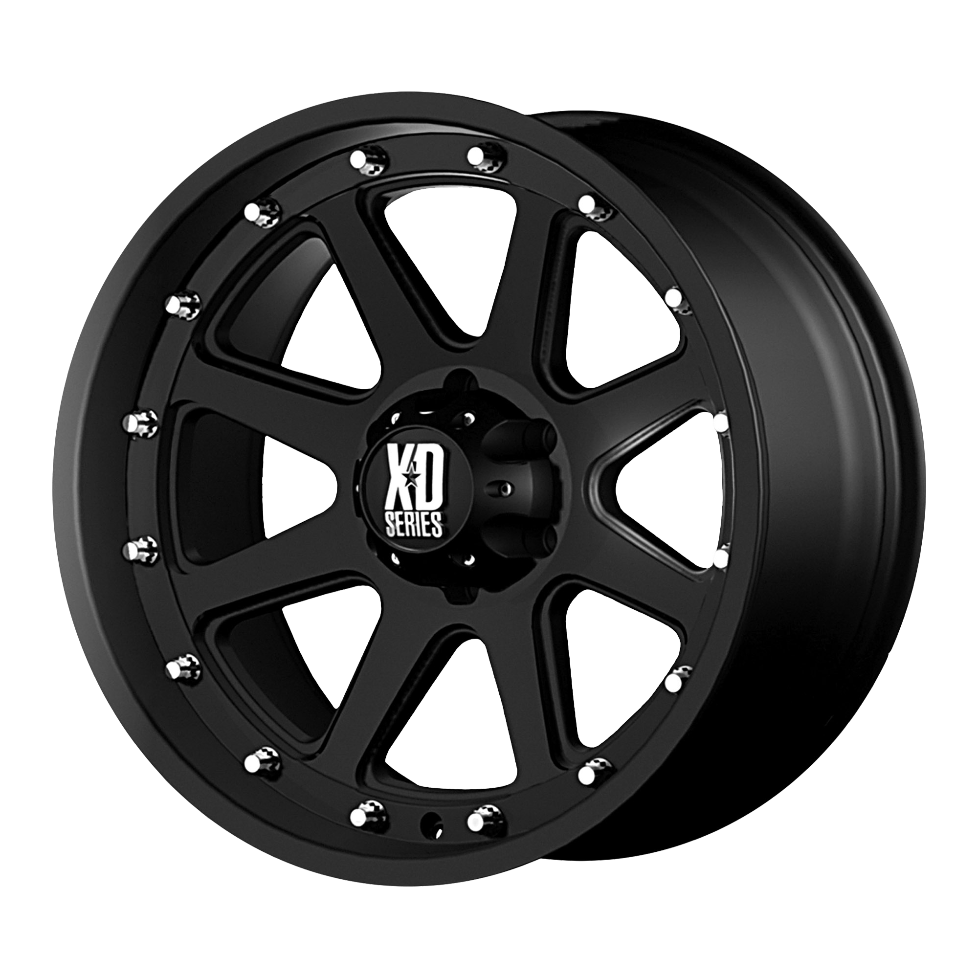 ADDICT 16x9 5x127.00 MATTE BLACK (-12 mm) - Tires and Engine Performance