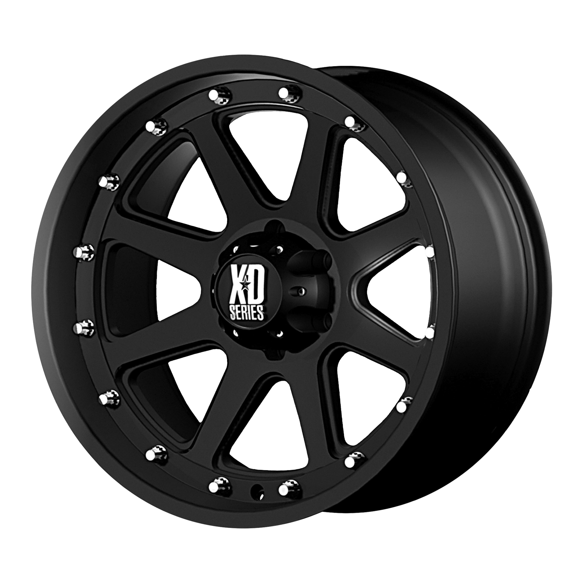 ADDICT 17x9 6x139.70 MATTE BLACK (-12 mm) - Tires and Engine Performance