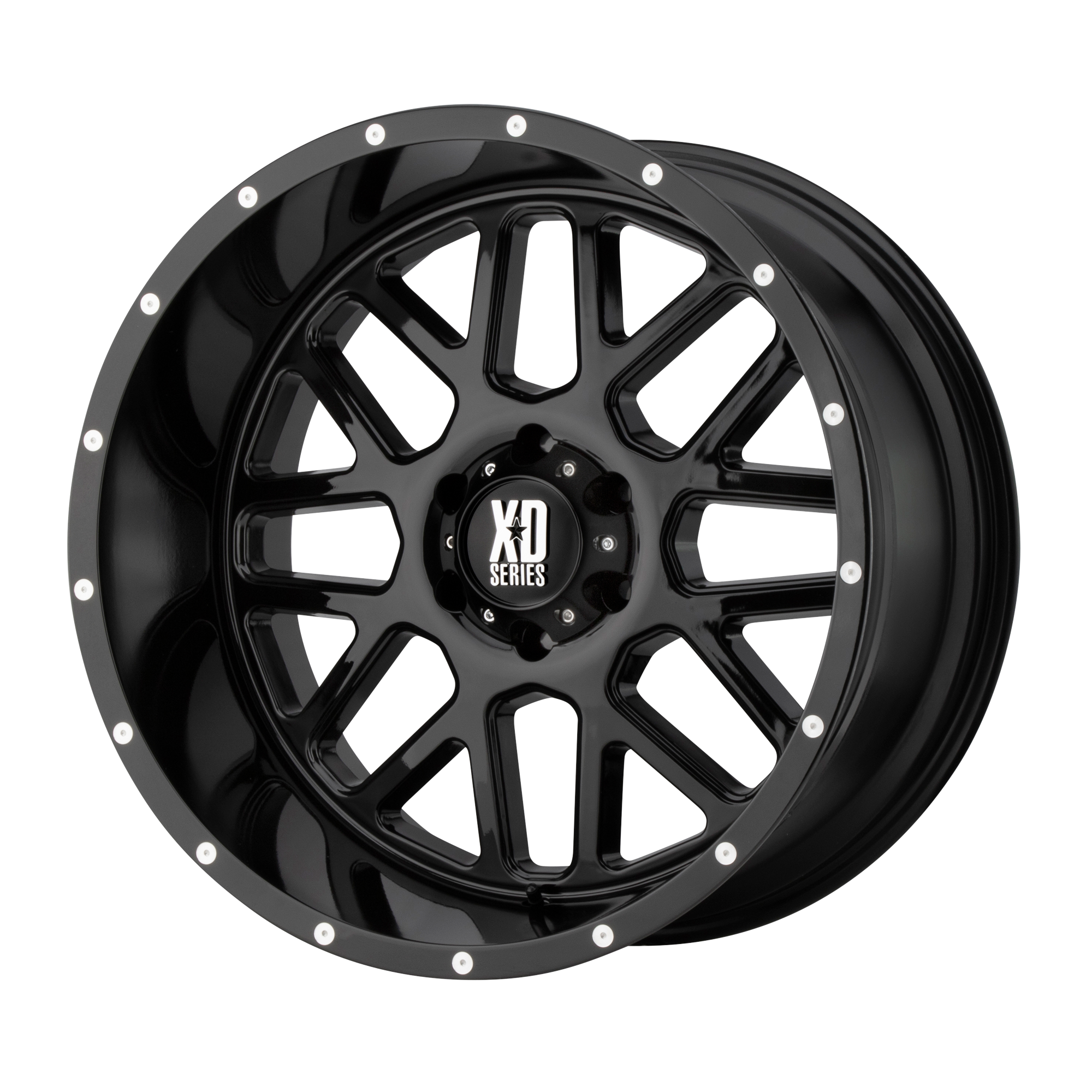 GRENADE 20x10 6x139.70 GLOSS BLACK (-24 mm) - Tires and Engine Performance