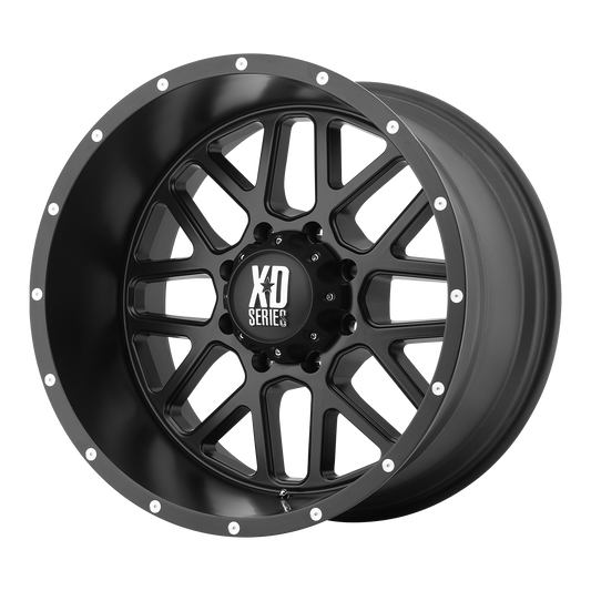 GRENADE 20x10 5x139.70 SATIN BLACK (-24 mm) - Tires and Engine Performance