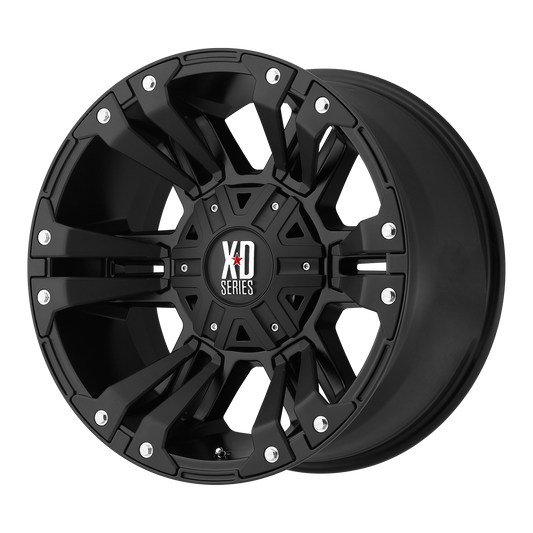 MONSTER 2 20x9 8x180.00 MATTE BLACK (18 mm) - Tires and Engine Performance