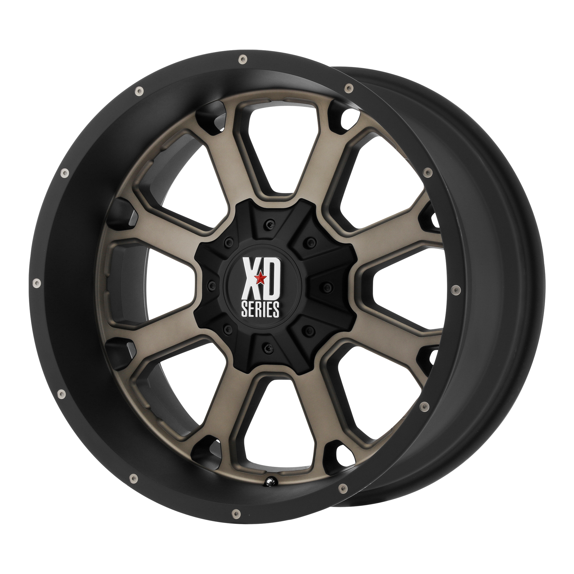 BUCK 25 20x14 8x170.00 MATTE BLACK W/ DARK TINT (-76 mm) - Tires and Engine Performance