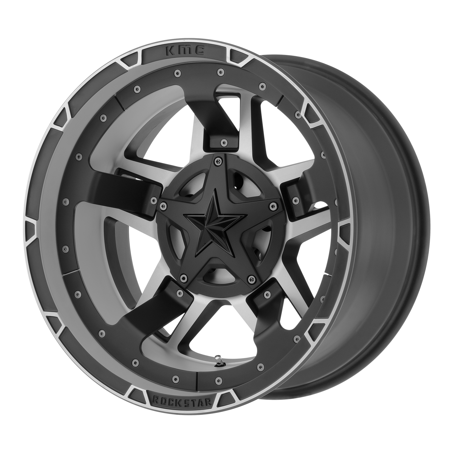 RS3 20x12 5x127.00/5x139.70 MATTE BLACK MACHINED (-44 mm) - Tires and Engine Performance
