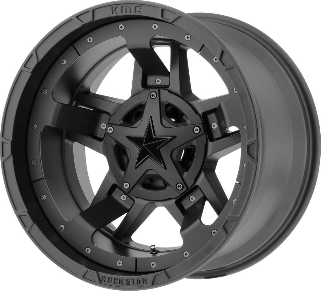 XD827 Rockstar 20x10 -24 8x165.1 (8x6.5) Matte Black with BFGoodrich LT285/60R20 E All-Terrain T/A KO2 - Tires and Engine Performance