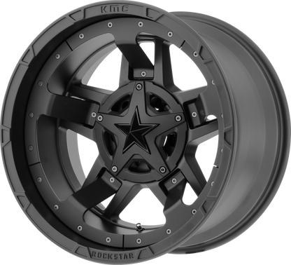 XD827 Rockstar 20x10 -24 8x165.1 (8x6.5) Matte Black with BFGoodrich LT285/60R20 E All-Terrain T/A KO2 - Tires and Engine Performance