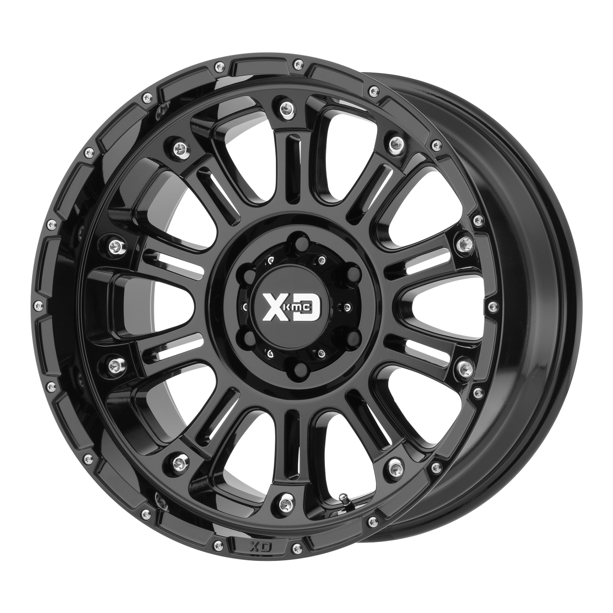 HOSS II 17x9 6x139.70 GLOSS BLACK (18 mm) - Tires and Engine Performance
