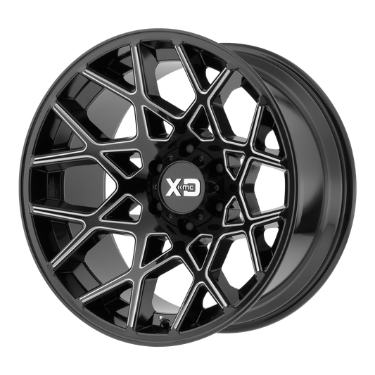 CHOPSTIX 20x10 6x135.00 GLOSS BLACK MILLED (-24 mm) - Tires and Engine Performance