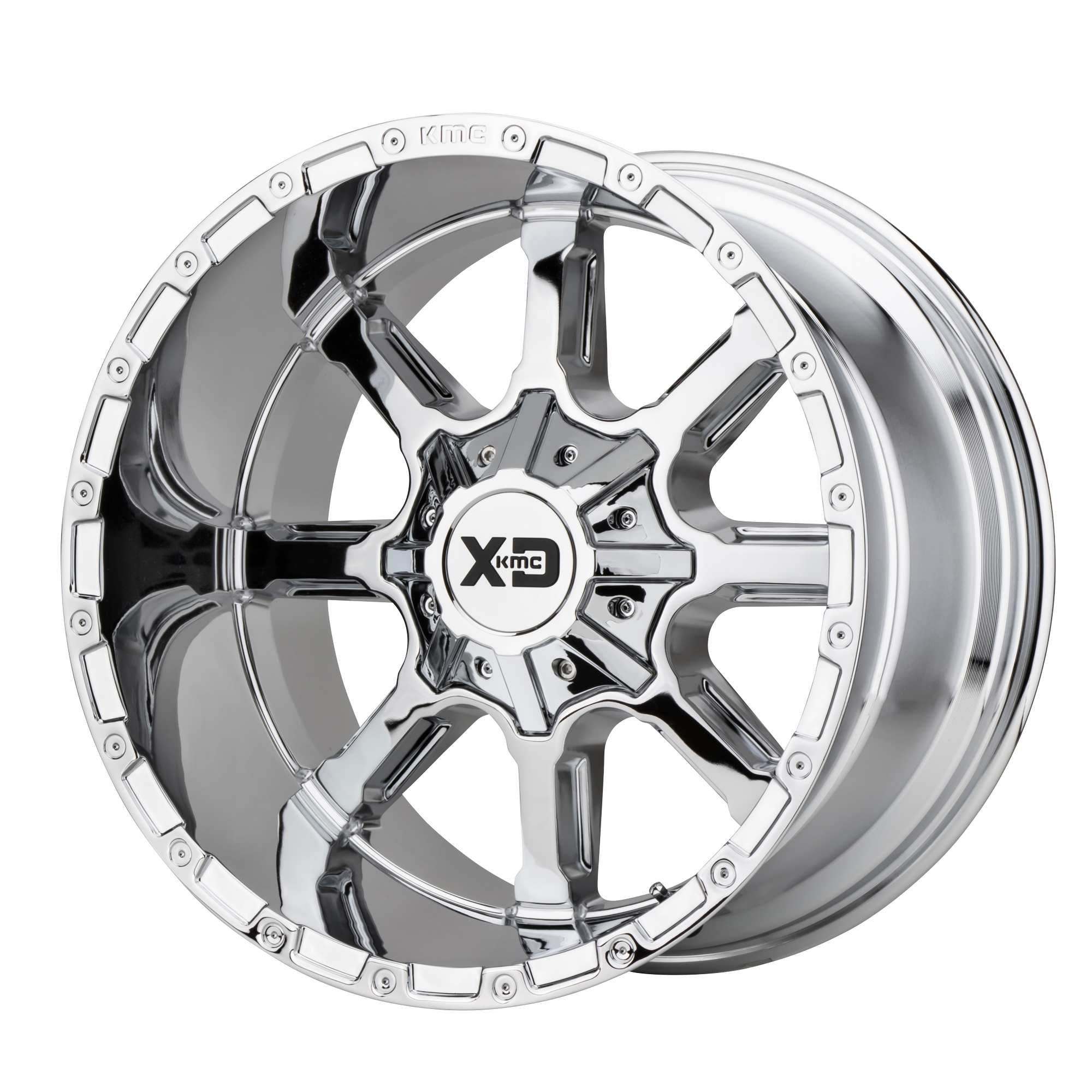 MAMMOTH 20x12 Blank CHROME (-44 mm) - Tires and Engine Performance