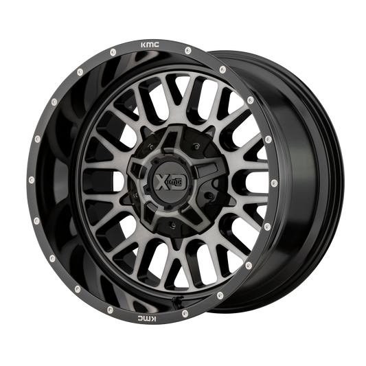 SNARE 20x9 Blank GLOSS BLACK W/ GRAY TINT (18 mm) - Tires and Engine Performance