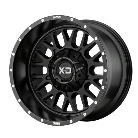 SNARE 20x12 5x127.00/5x139.70 SATIN BLACK (-44 mm) - Tires and Engine Performance