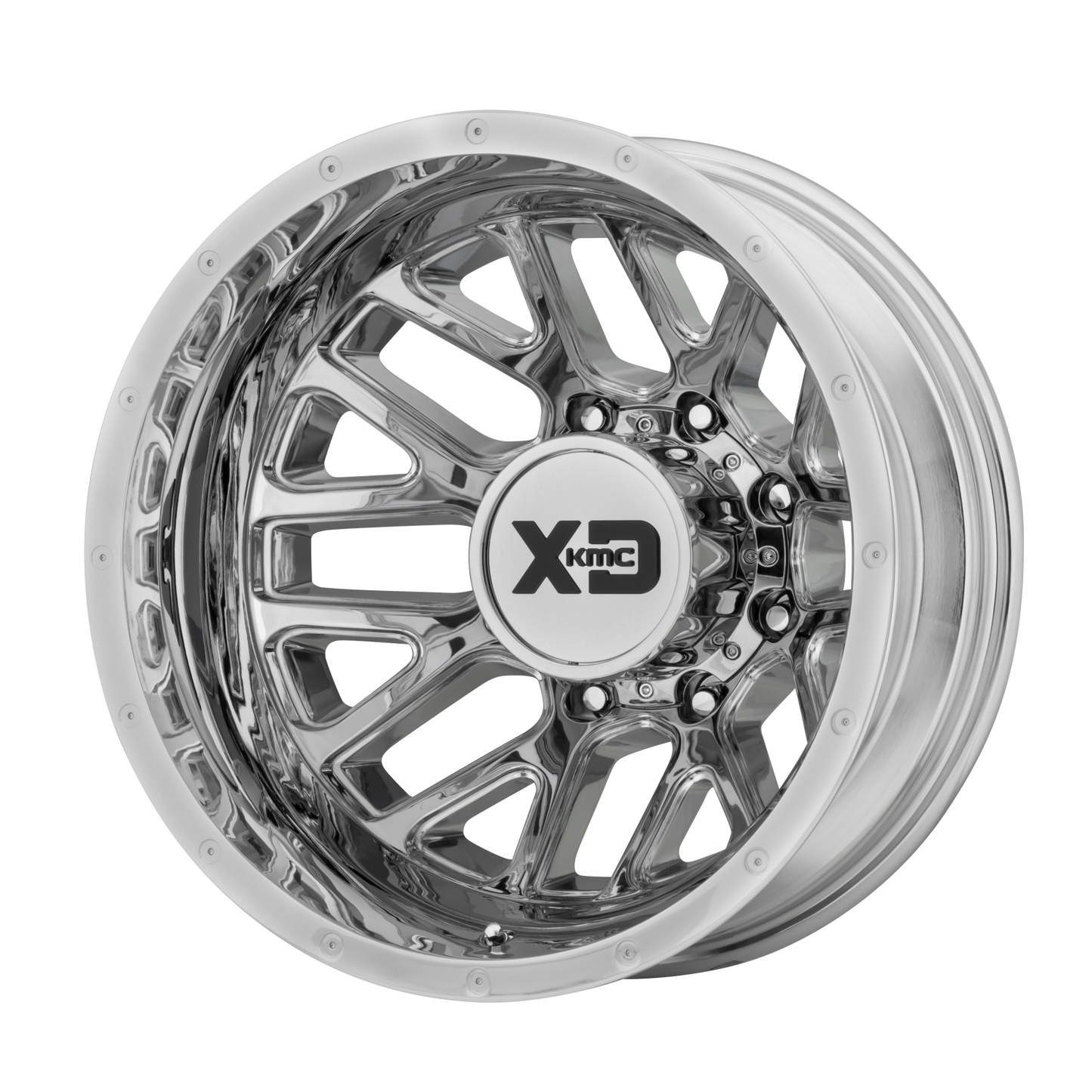 GRENADE DUALLY 17x6.5 8x165.10 CHROME - REAR (-140 mm) - Tires and Engine Performance