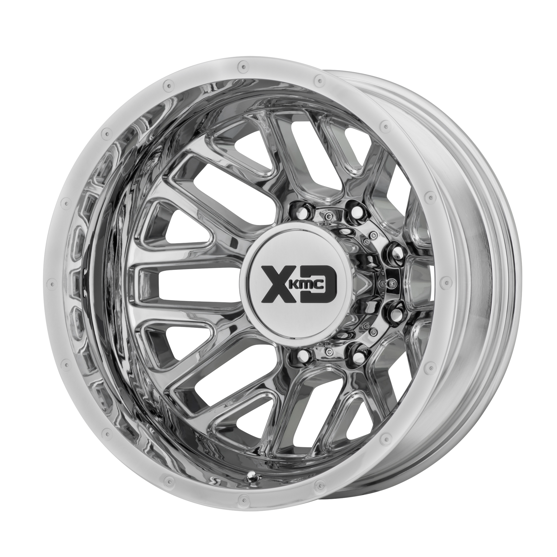 GRENADE DUALLY 17x6.5 8x165.10 CHROME - REAR (-140 mm) - Tires and Engine Performance