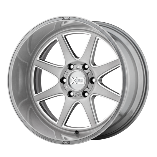 PIKE 22x12 8x180.00 TITANIUM BRUSHED MILLED (-44 mm) - Tires and Engine Performance
