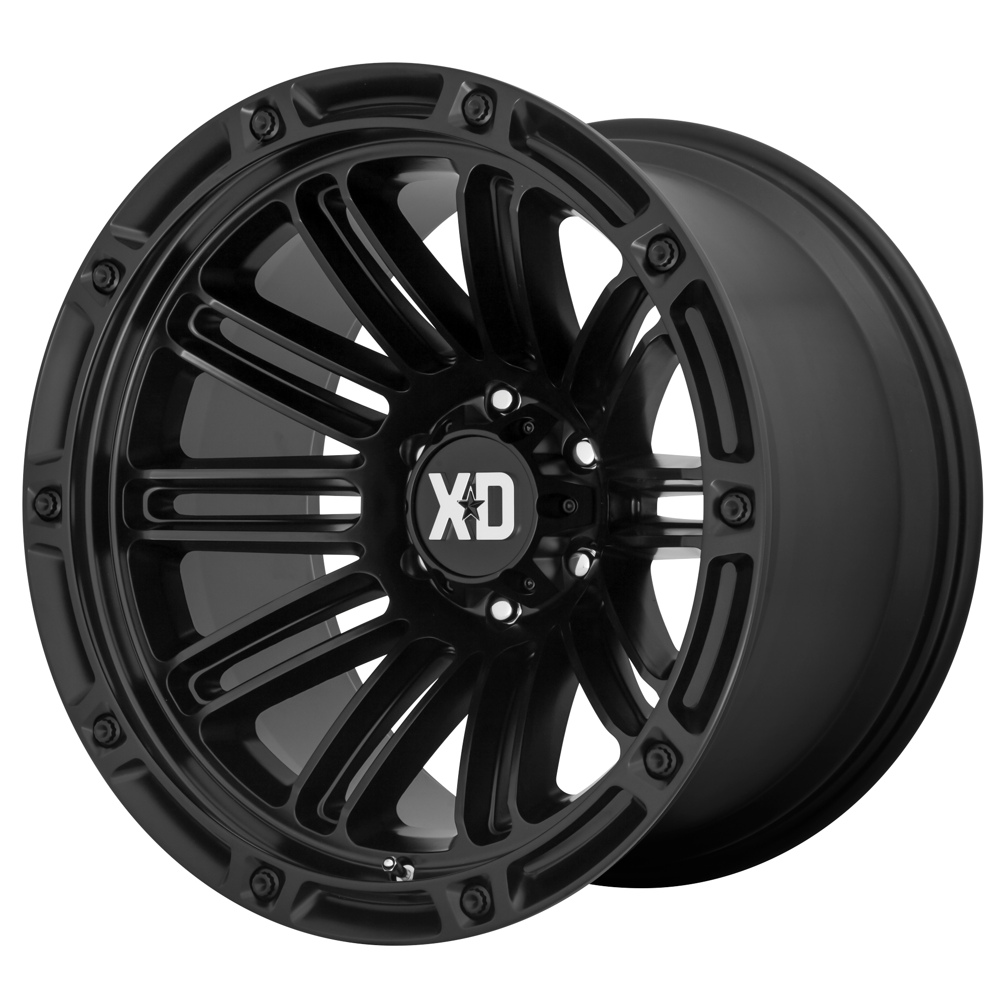 DOUBLE DEUCE 20x9 8x180.00 SATIN BLACK (0 mm) - Tires and Engine Performance