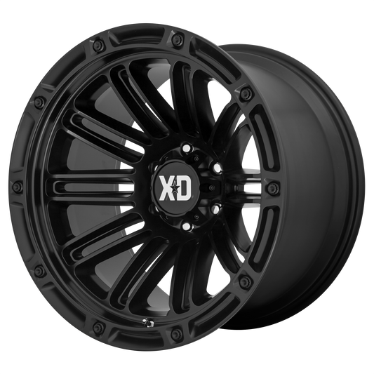 DOUBLE DEUCE 20x10 6x135.00 SATIN BLACK (-18 mm) - Tires and Engine Performance