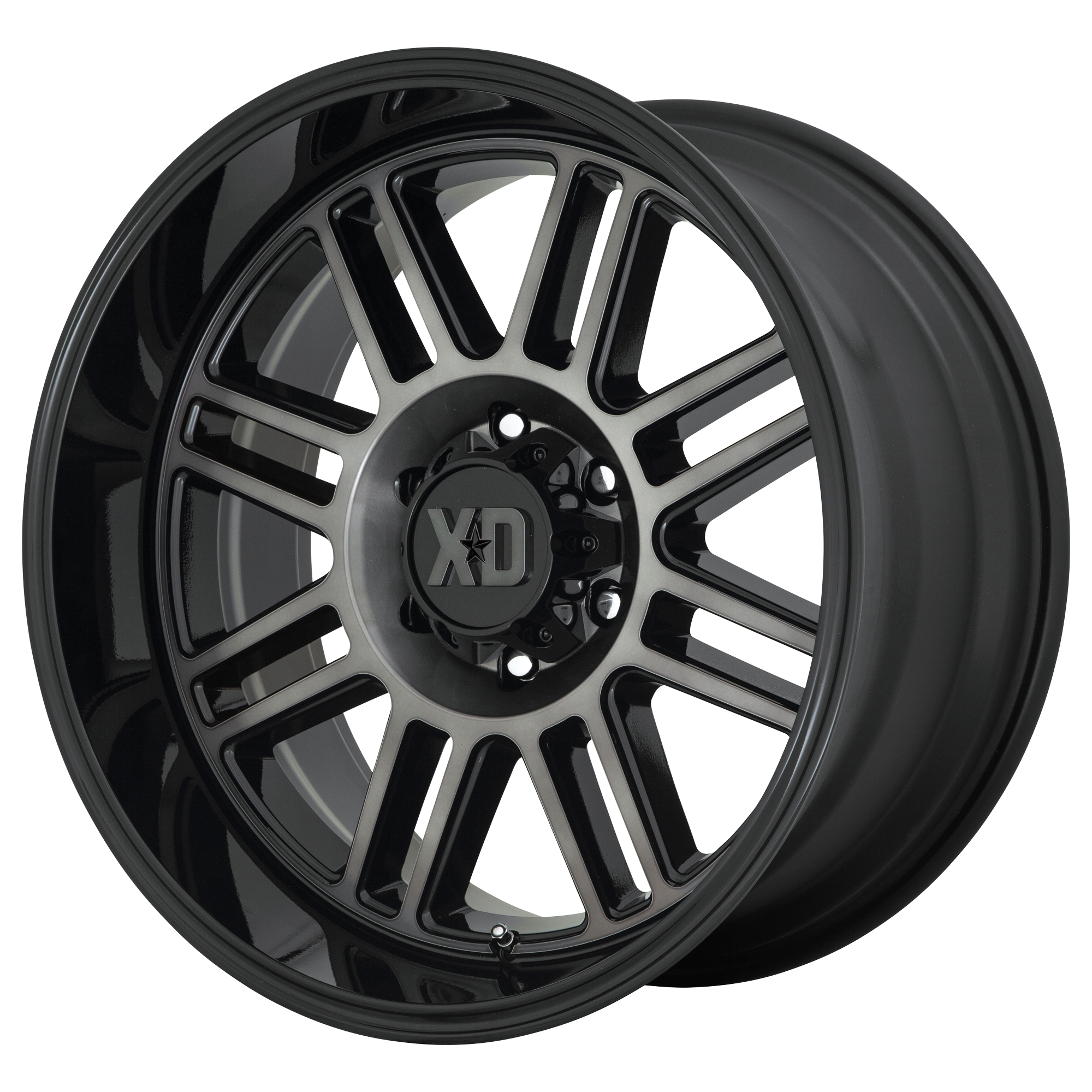 CAGE 20x9 8x180.00 GLOSS BLACK W/ GRAY TINT (18 mm) - Tires and Engine Performance